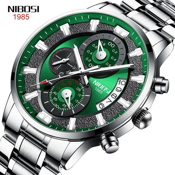 wristwatches nibosi business multifunction three eyes chronograph watches calendar display quartz waterproof relogio masculino, Slivery;brown
wristwatches nibosi business multifunction three eyes chronograph watches calendar display quartz waterproof relogio masculino, Slivery;brown
