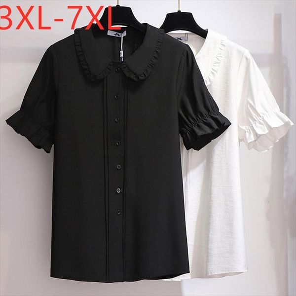 summer plus size womens shirt large loose casual short sleeve chiffon black white 3xl 4xl 5xl 6xl 7xl
summer plus size womens shirt large loose casual short sleeve chiffon black white 3xl 4xl 5xl 6xl 7xl