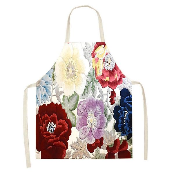 colorful flowers kitchen aprons for women linen bibs household cleaning pinafore baking waist home cooking apron tools
colorful flowers kitchen aprons for women linen bibs household cleaning pinafore baking waist home cooking apron tools