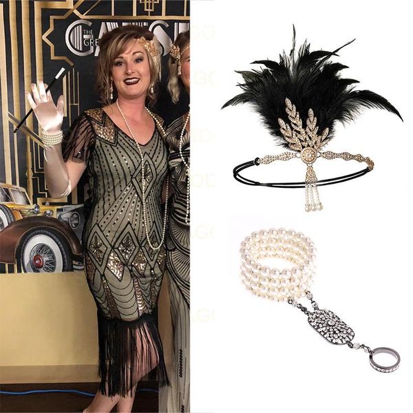 party dresses plus size women's vintage 1920s fringed gatsby sequin beaded long fringe tassels hem flapper dress with sleeves accessori, White;black
party dresses plus size women's vintage 1920s fringed gatsby sequin beaded long fringe tassels hem flapper dress with sleeves accessori, White;black