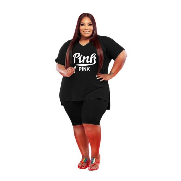 women's tracksuits plus size l-5xl summer women sets short sleeve pants suit two piece set letter print casual fitness outfits, Gray
women's tracksuits plus size l-5xl summer women sets short sleeve pants suit two piece set letter print casual fitness outfits, Gray