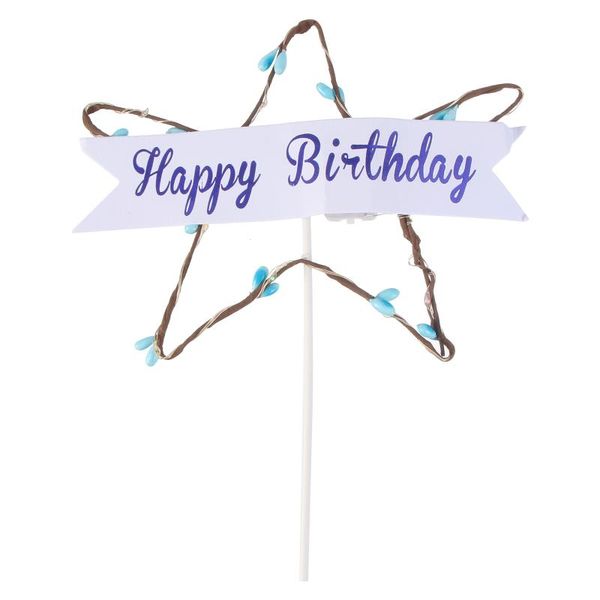 other festive & party supplies 1pc led illuminated five-pointed star cake ers inserted for decoration (blue)
other festive & party supplies 1pc led illuminated five-pointed star cake ers inserted for decoration (blue)