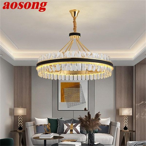 chandeliers aosong chandelier crystal pendant lamp postmodern home leather round light fixture for living dining room
chandeliers aosong chandelier crystal pendant lamp postmodern home leather round light fixture for living dining room