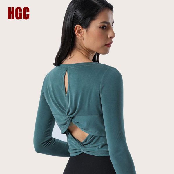 yoga outfit hgc 2021 sports crop women shirt long sleeve fitness hole running workout breathable active wear gym pullover
yoga outfit hgc 2021 sports crop women shirt long sleeve fitness hole running workout breathable active wear gym pullover