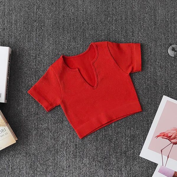 yoga outfit women gym shirts seamless female sports fitness crop short sleeve t-shirt workout clothes sportswear
yoga outfit women gym shirts seamless female sports fitness crop short sleeve t-shirt workout clothes sportswear