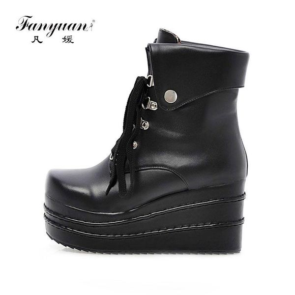 boots fanyuan motorcycle ankle women fashion lace up platform short for punk ladies black shoes
boots fanyuan motorcycle ankle women fashion lace up platform short for punk ladies black shoes