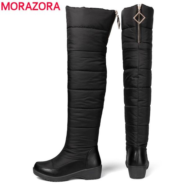 boots morazora 2021 winter snow women thick fur zip over the knee waterproof thigh high ladies shoes size 35-44, Black
boots morazora 2021 winter snow women thick fur zip over the knee waterproof thigh high ladies shoes size 35-44, Black