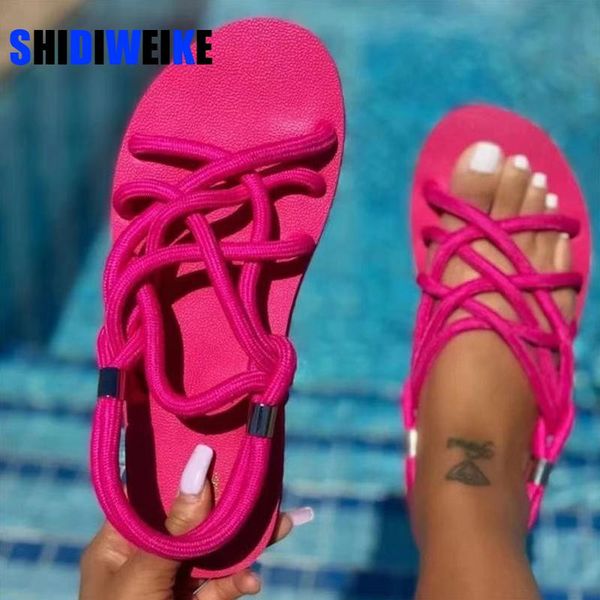 comfortable woman rope sandals shoes casual braided with traditional creativity fashion flats sandal women summer beach, Black
comfortable woman rope sandals shoes casual braided with traditional creativity fashion flats sandal women summer beach, Black