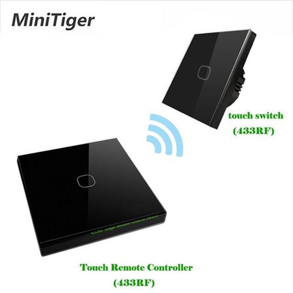 smart home control minitiger eu standard 1/2/3 gang 2 way 433mhz wireless remote wall light touch switch stick
smart home control minitiger eu standard 1/2/3 gang 2 way 433mhz wireless remote wall light touch switch stick
