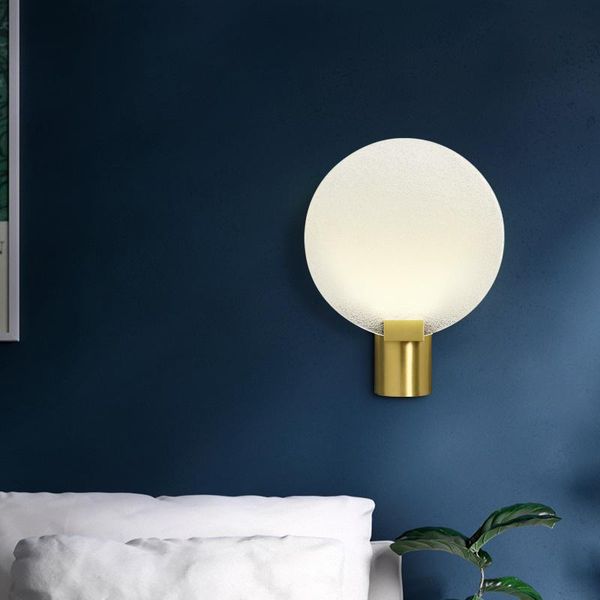 post-modern luxury glass wall lamp living room aisle copper personality creative simplicity bedroom bedside led
post-modern luxury glass wall lamp living room aisle copper personality creative simplicity bedroom bedside led