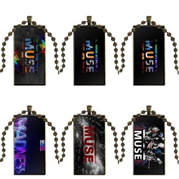 muse band artist logo for women girls ladies statement gift design fashion vintage glass rectangle necklace pendants pendant necklaces, Silver
muse band artist logo for women girls ladies statement gift design fashion vintage glass rectangle necklace pendants pendant necklaces, Silver