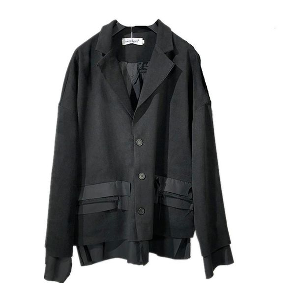 men's jackets owen seak men jacket casual suit coat high street clothing spring black outer garment wear, Black;brown
men's jackets owen seak men jacket casual suit coat high street clothing spring black outer garment wear, Black;brown