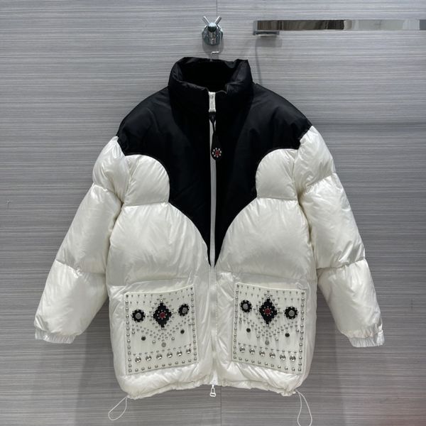 2021 autumn winter milan runway women's down & parkas long sleeve fashion brand same style coats designer 1013-4, Black
2021 autumn winter milan runway women's down & parkas long sleeve fashion brand same style coats designer 1013-4, Black