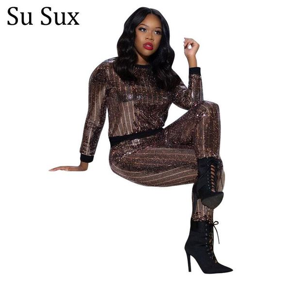 casual tracksuit women clothing sequins 2 piece set outfits sparkly long sleeve pullover and pencil pants suit 2021 autumn women's two, White
casual tracksuit women clothing sequins 2 piece set outfits sparkly long sleeve pullover and pencil pants suit 2021 autumn women's two, White