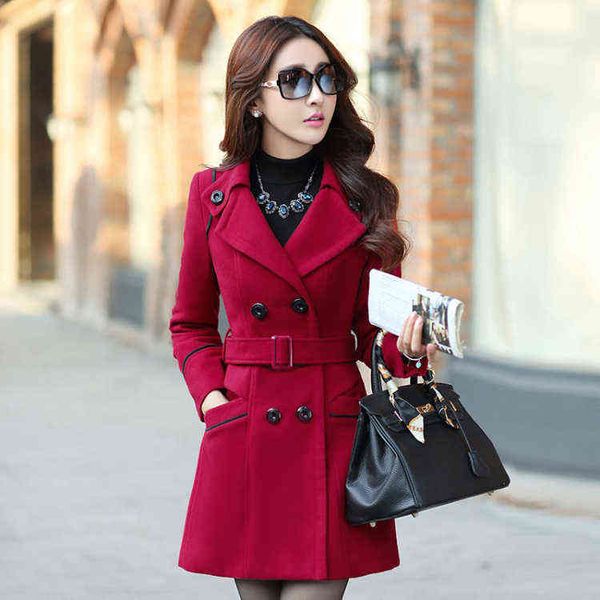 woolen coat women 2021 spring and autumn large size slim fit fashion simple stand collar, Black
woolen coat women 2021 spring and autumn large size slim fit fashion simple stand collar, Black