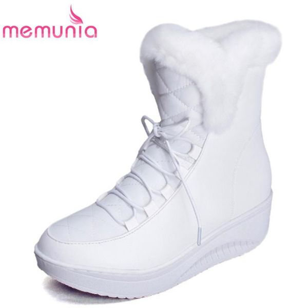 boots memunia loe price russia fur warm snow lace up platform solid white black woman wedges shoes women ankle
boots memunia loe price russia fur warm snow lace up platform solid white black woman wedges shoes women ankle