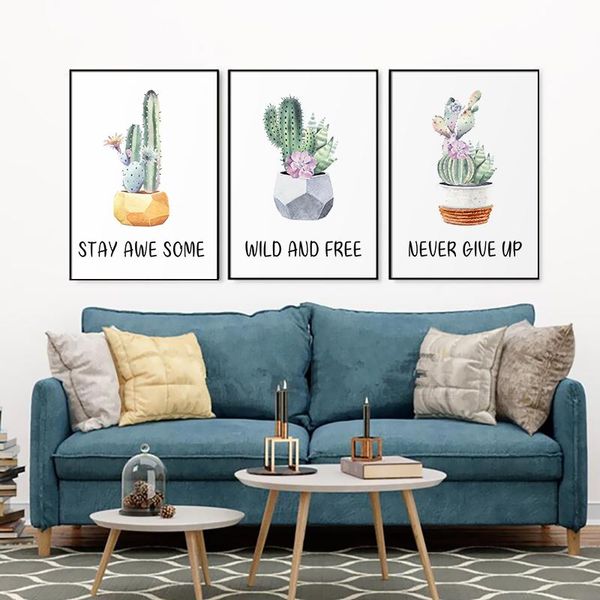 paintings nordic watercolor cactus and succulents poster inspirational phrases wall art print canvas painting pictures living room decor
paintings nordic watercolor cactus and succulents poster inspirational phrases wall art print canvas painting pictures living room decor