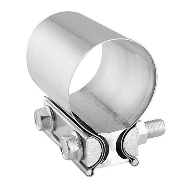 manifold & parts automobile exhaust pipe clamp stainless steel 2.5 inch 63mm universal bujoint high strength temperature durability reuseabl
manifold & parts automobile exhaust pipe clamp stainless steel 2.5 inch 63mm universal bujoint high strength temperature durability reuseabl