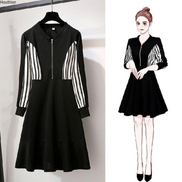 casual dresses houthion women's dress empire solid color long sleeve v-neck fashion plus size spring/autumn, Black;gray
casual dresses houthion women's dress empire solid color long sleeve v-neck fashion plus size spring/autumn, Black;gray