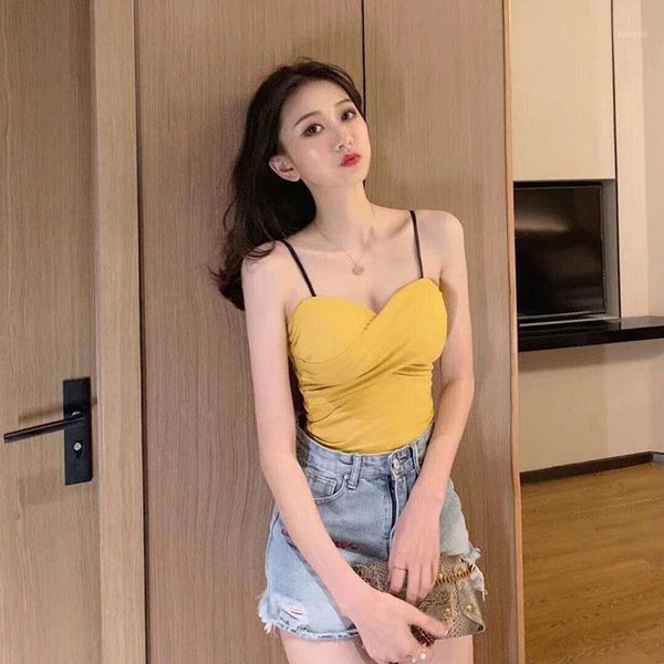 camisoles & tanks summer sling women bottoming vest anti-glare without rim wrapped ladies female crop camis, Black;white
camisoles & tanks summer sling women bottoming vest anti-glare without rim wrapped ladies female crop camis, Black;white