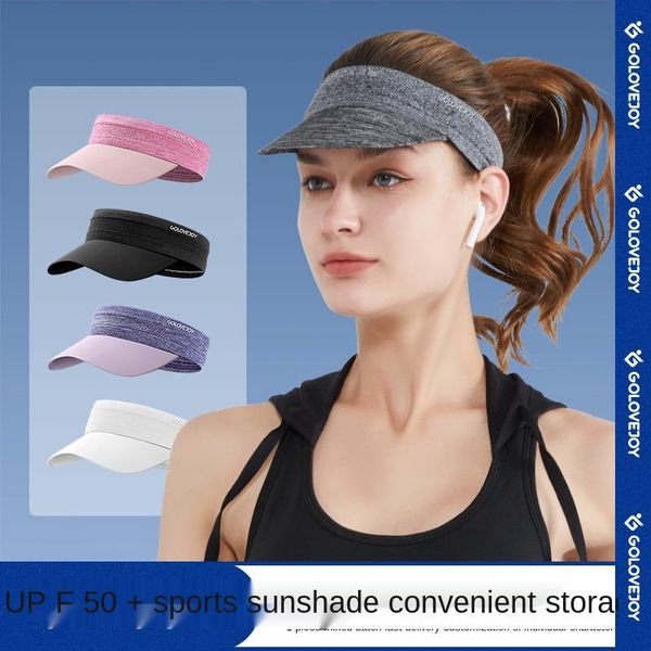 wide brim hats sun visor empty cap summer outdoor sports foldable fitness sunscreen without sweat absorption hat yoga, Blue;gray
wide brim hats sun visor empty cap summer outdoor sports foldable fitness sunscreen without sweat absorption hat yoga, Blue;gray