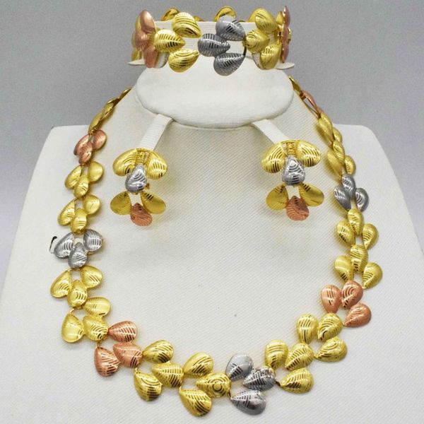 earrings & necklace fashion wedding dubai africa nigeria african jewelry set gold-color romantic woman bridal sets, Silver
earrings & necklace fashion wedding dubai africa nigeria african jewelry set gold-color romantic woman bridal sets, Silver