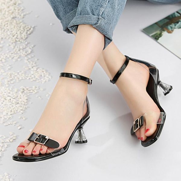dress shoes ymechic strange summer heels transparent sandals buckle cover heel clear high party black pink woman
dress shoes ymechic strange summer heels transparent sandals buckle cover heel clear high party black pink woman