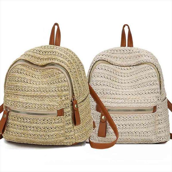 women straw rattan woven travel backpacks girls summer beach shoulder schoolbags rucksack tote purse
women straw rattan woven travel backpacks girls summer beach shoulder schoolbags rucksack tote purse