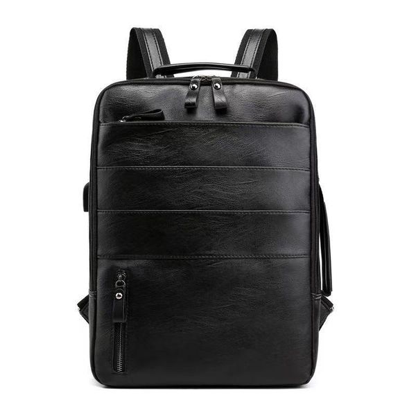 backpack 2021 leather men 16.5 -inch laprucksacks pu waterproof leisure bags multifunctional travel bag
backpack 2021 leather men 16.5 -inch laprucksacks pu waterproof leisure bags multifunctional travel bag
