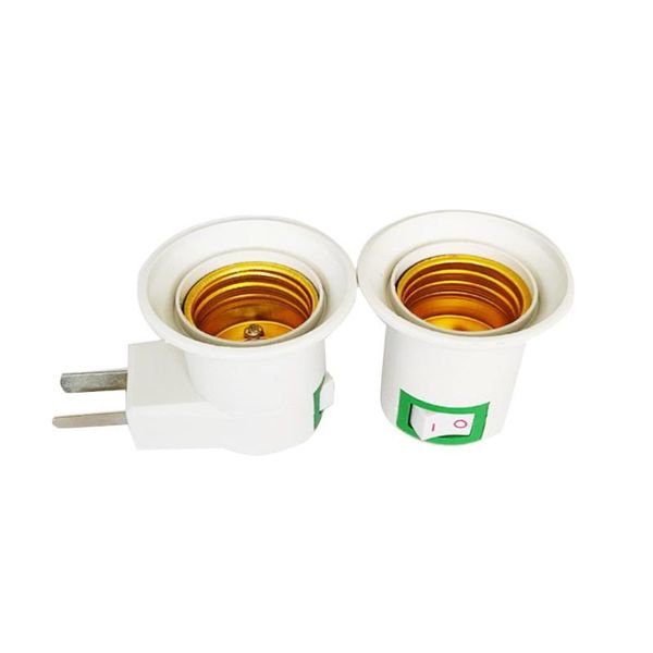 lamp holders & bases 1/2pcs e27 led light male sochet base type to ac power 220v eu plug holder bulb adapter converter + on/off button switc
lamp holders & bases 1/2pcs e27 led light male sochet base type to ac power 220v eu plug holder bulb adapter converter + on/off button switc