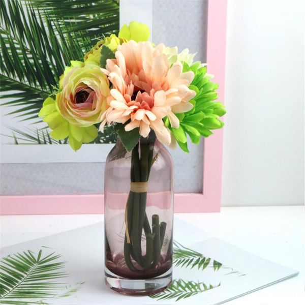bouquet artificial flower silk gerbera daisy fake for wedding home decoration accessories room decor arrangement decorative flowers & wreath
bouquet artificial flower silk gerbera daisy fake for wedding home decoration accessories room decor arrangement decorative flowers & wreath