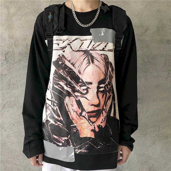 men shirt graphic t shirts long-sleeved hip hop autumn korean trend dark high street old cartoon loose female student 210526, White;black
men shirt graphic t shirts long-sleeved hip hop autumn korean trend dark high street old cartoon loose female student 210526, White;black