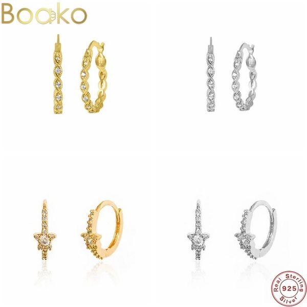 hoop & huggie boako minimalist 925 sterling silver earrings vintage geometric circle zircon huggies for women party jewelry gift, Golden;silver
hoop & huggie boako minimalist 925 sterling silver earrings vintage geometric circle zircon huggies for women party jewelry gift, Golden;silver