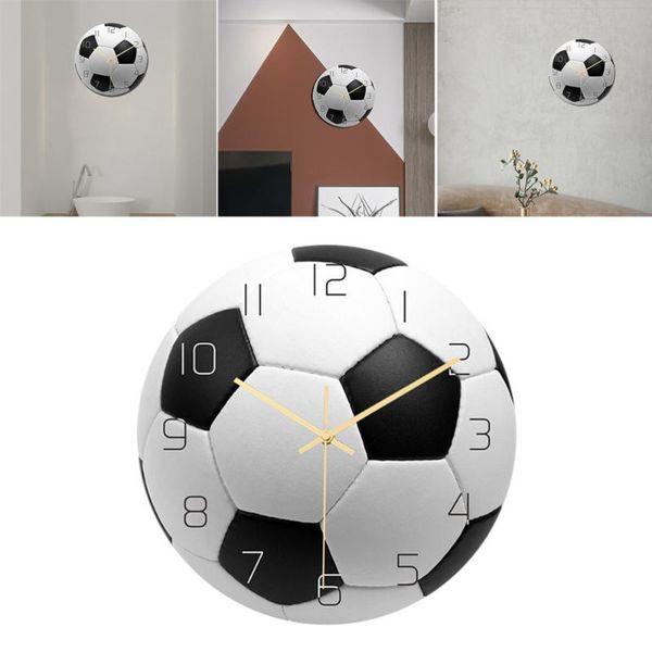 creative wall clock acrylic football design hanging mute movement decorative clocks decor for living room bedroom stu
creative wall clock acrylic football design hanging mute movement decorative clocks decor for living room bedroom stu
