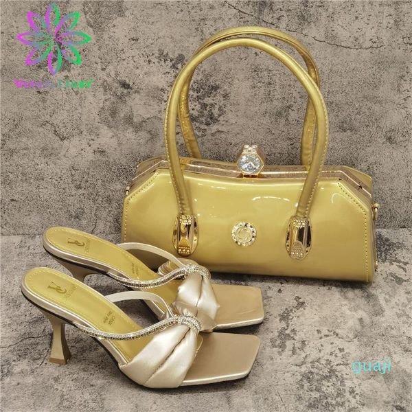 dress shoes flexible arrivals spring nigerian women and bag to match in golden color pointed toe pumps for wedding party, Black
dress shoes flexible arrivals spring nigerian women and bag to match in golden color pointed toe pumps for wedding party, Black