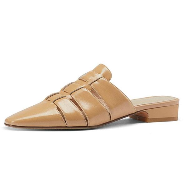 rome style square toe women mules slippers spring summer sling-back pumps genuine leather classic working basic shoes woman, Black
rome style square toe women mules slippers spring summer sling-back pumps genuine leather classic working basic shoes woman, Black