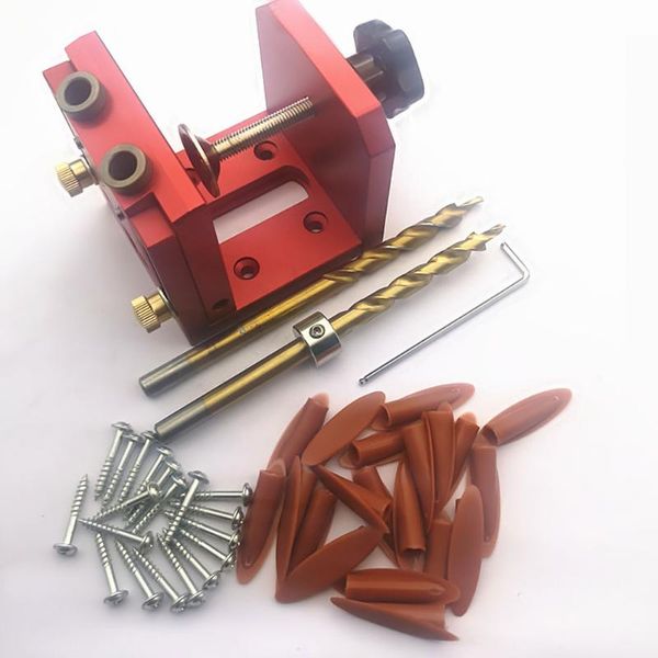 professional hand tool sets pocket hole locator jig kit woodworking drill guide adjustable inclined positioner with eccentric sleeve
professional hand tool sets pocket hole locator jig kit woodworking drill guide adjustable inclined positioner with eccentric sleeve
