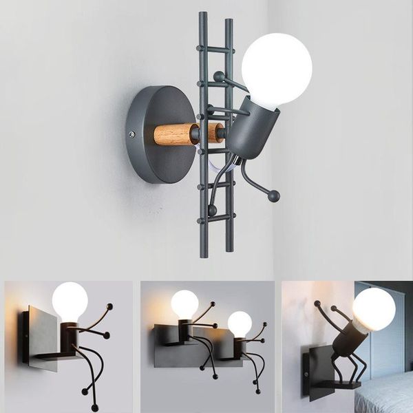 modern fashion creative wall lamp led bedside nordic iron dwarf funny villain hanging decorative
modern fashion creative wall lamp led bedside nordic iron dwarf funny villain hanging decorative