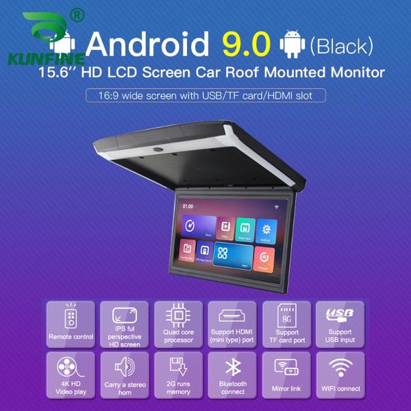car video 15.6 inch display digital screen android 9.0 roof monitor lcd flip down with speaker bluetooth fm wifi remote control
car video 15.6 inch display digital screen android 9.0 roof monitor lcd flip down with speaker bluetooth fm wifi remote control