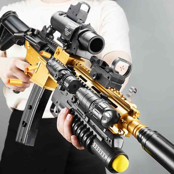 shell throwing m416 electric continuous soft bullet children's toy little boy simulated chicken eating equipment machine gun heat
shell throwing m416 electric continuous soft bullet children's toy little boy simulated chicken eating equipment machine gun heat