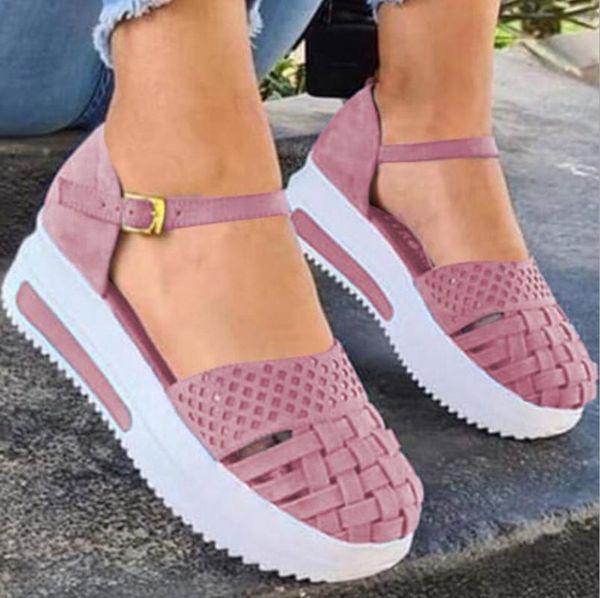 sandals fashion women weaving hollow out summer flat heel female casual sewing increase platform ladies sandalia, Black
sandals fashion women weaving hollow out summer flat heel female casual sewing increase platform ladies sandalia, Black