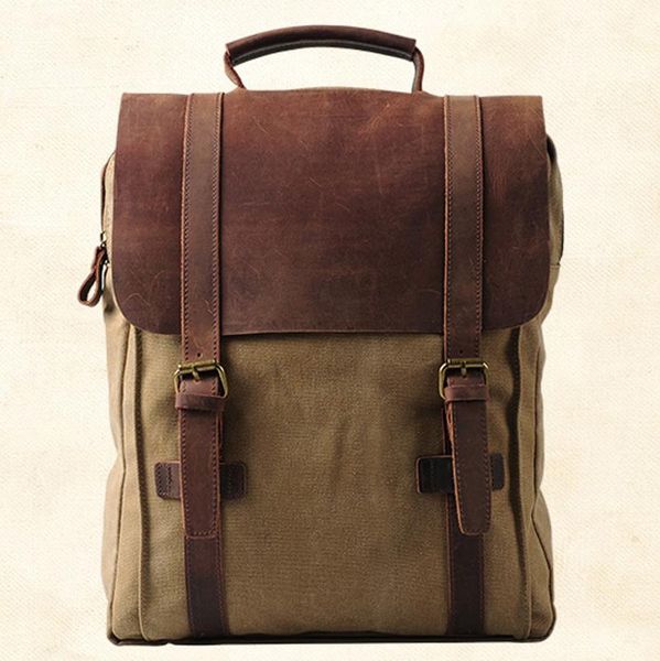 backpack 2021 fashion canvas leather men military school rucksack male knapsack women mochila
backpack 2021 fashion canvas leather men military school rucksack male knapsack women mochila