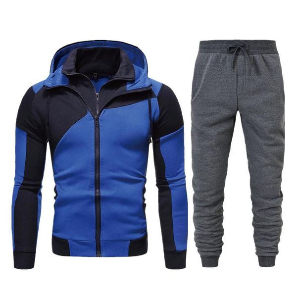 men's tracksuits 2021 autumn winter sets zipper hoodie+pants two pieces casual tracksuit male sportswear brand clothing sweat suit, Gray
men's tracksuits 2021 autumn winter sets zipper hoodie+pants two pieces casual tracksuit male sportswear brand clothing sweat suit, Gray