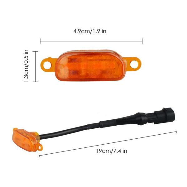 car headlights 3pcs /set front grille led lights lamps yellow accessories replacement useful
car headlights 3pcs /set front grille led lights lamps yellow accessories replacement useful