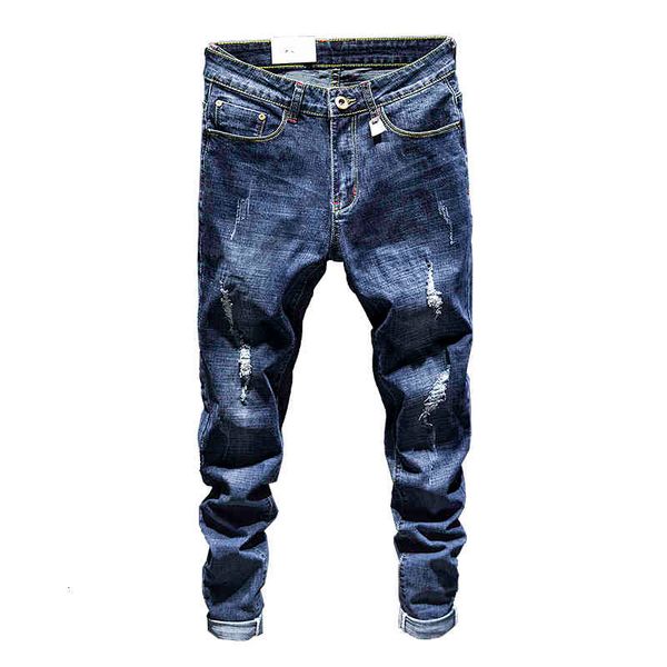jeans europe italian fashion handsome destroy holes washed strech denim men long pants male trousers, Blue
jeans europe italian fashion handsome destroy holes washed strech denim men long pants male trousers, Blue
