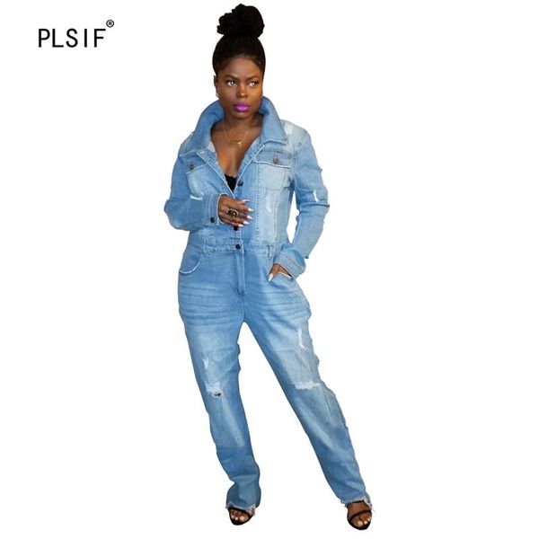 women's jumpsuits & rompers european fashion denim lady full sleeve loose long pants casual, Black;white
women's jumpsuits & rompers european fashion denim lady full sleeve loose long pants casual, Black;white