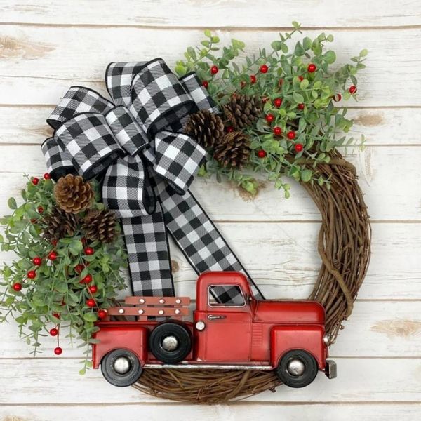 decorative flowers & wreaths christmas rattan wreath truck with ribbon bow farmhouse hanging festive ornament fall front door artificial gar
decorative flowers & wreaths christmas rattan wreath truck with ribbon bow farmhouse hanging festive ornament fall front door artificial gar