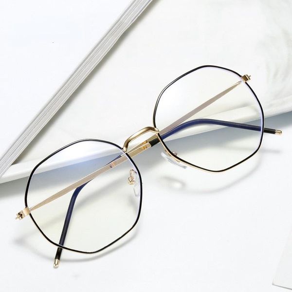 fashion sunglasses frames 2022 style anti-blue light metal eyeglasses frame women men clear lens glasses fake irregular optical, Black
fashion sunglasses frames 2022 style anti-blue light metal eyeglasses frame women men clear lens glasses fake irregular optical, Black