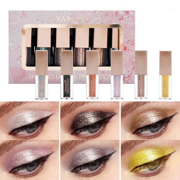 colors/box shimmer liquid eyeshadow set eyes cosmetics metal glitter pearly eye shadow cream makeup luminous shadows gloss kit1
colors/box shimmer liquid eyeshadow set eyes cosmetics metal glitter pearly eye shadow cream makeup luminous shadows gloss kit1