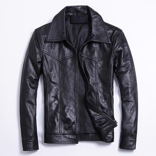 men's leather & faux casual motorcycle jackets men slim black genuine jacket coats large size 5xl luxury real sheepskin riding coat
men's leather & faux casual motorcycle jackets men slim black genuine jacket coats large size 5xl luxury real sheepskin riding coat